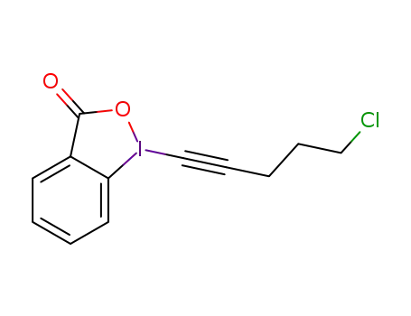 1-(5-chloropent-1-ynyl)-1,2-benziodoxol-3(1H)-one