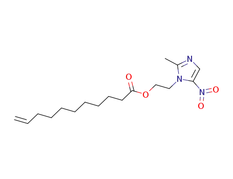 2-(2-methyl-5-nitro-1H-imidazol-1-yl)ethyl undec-10-enoate