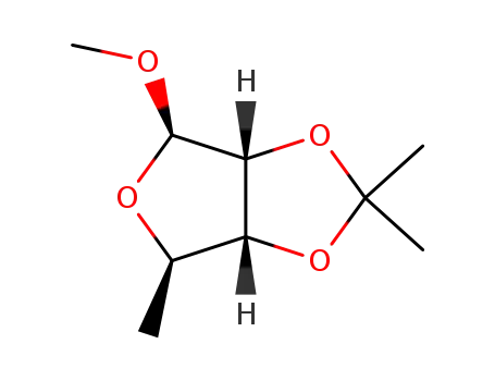 1-O-Methyl-2,3-O-Isopropylidene-5-Deoxy-Β-D-Ribose