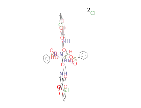 [Pd(2-[(2-aminoethoxy)-methyl]-4-(2-chlorophenyl)-1,4-dihydro-6-methyl-3,5-pyridine dicarboxylic acid 3-ethyl-5-methyl esterbenzene sulfonate)2]Cl2