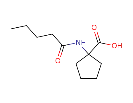 N-pentanoylaminocyclopentane-1-carboxylic acid