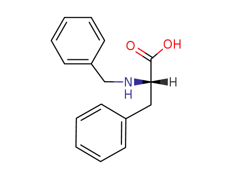 Molecular Structure of 19461-04-2 (L-Phenylalanine, N-(phenylmethyl)-)