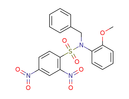 N-benzyl-N-(2-methoxyphenyl)-2,4-dinitrobenzenesulfonamide