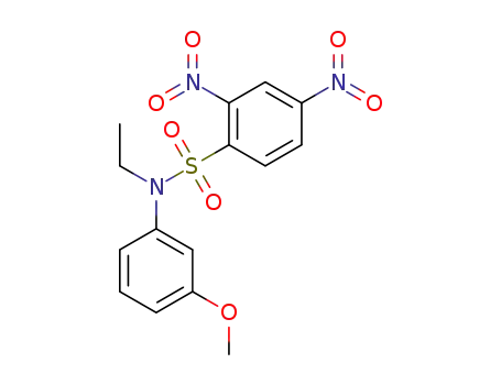 N-ethyl-N-(3-methoxyphenyl)-2,4-dinitrobenzenesulfonamide