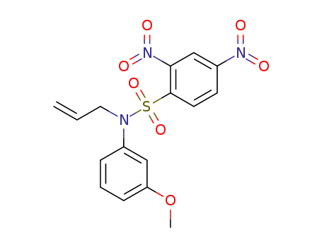 N-allyl-N-(3-methoxyphenyl)-2,4-dinitrobenzenesulfonamide