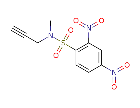 N-methyl-2,4-dinitro-N-(prop-2-yn-1-yl)benzenesulfonamide