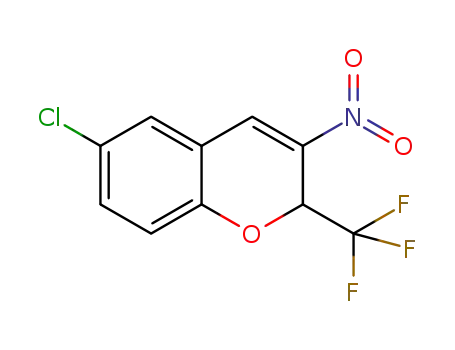 6-Chloro-3-nitro-2-(trifluoromethyl)-2H-chromene