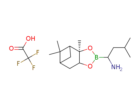 (R)-boroleu-(+)-pinanediol trifluoroacetic acid