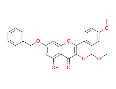 7-(benzyloxy)-5-hydroxy-3-(methoxymethoxy)-2-(4-methoxyphenyl)-4H-chromen-4-one