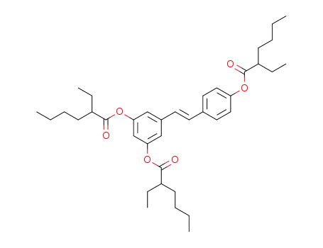(E)-5-(4-(2-ethylhexanoyloxy)styryl)-1,3-phenylene bis(2-ethylhexanoate)