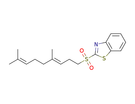 benzothiazol-2-yl geranyl sulfone