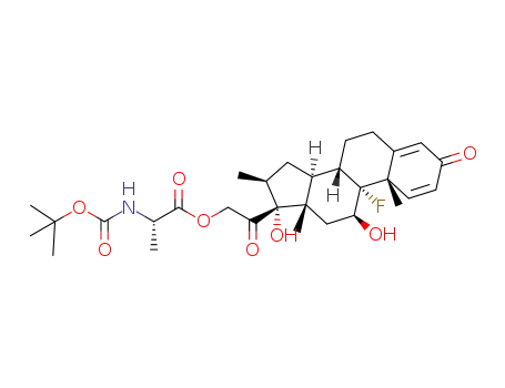 21-Boc-alanyl-betamethasone