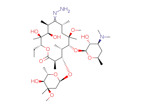 6-O-methyl-9-hydrazono erythromycin A