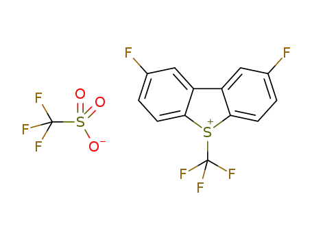 2,8-difluoro-5-(trifluoromethyl)-5Hdibenzo[b,d]thiophen-5-ium trifluoromethanesulfonate