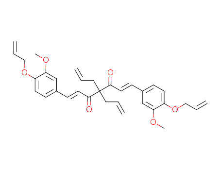 (1E,6E)-4,4-diallyl-1,7-bis(4-(allyloxy)-3-methoxyphenyl)hepta-1,6-diene-3,5-dione