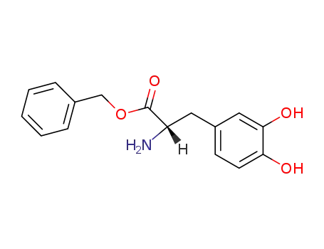 Molecular Structure of 55720-47-3 (L-Tyrosine, 3-hydroxy-, phenylmethyl ester)