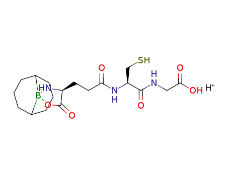 (3-((S)-5'-oxo-9λ4-boraspiro[bicyclo[3.3.1]nonane-9,2'-[1,3,2]oxazaborolidin]-4'-yl)propanoyl)-L-cysteinylglycine