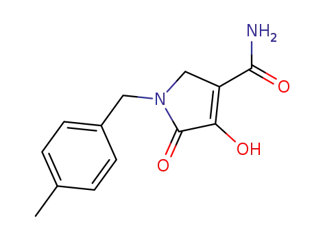 4-hydroxy-1-(4-methylbenzyl)-5-oxo-2,5-dihydro-1H-pyrrole-3-carboxamide