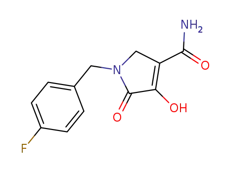 1-(4-fluorobenzyl)-4-hydroxy-5-oxo-2,5-dihydro-1H-pyrrole-3-carboxamide