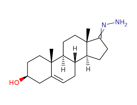 Androst-5-en-17-one, 3-hydroxy-, hydrazone, (3b)-