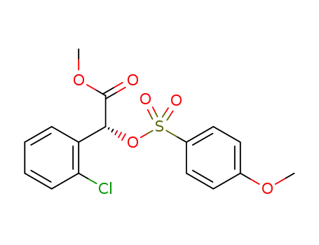 methyl (R)-2-(2-chlorophenyl)-2-(4-methoxybenzenesulfonyloxy)acetate