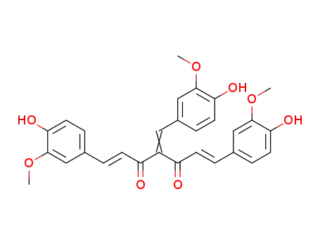 (1E,6E)-4-(4-hydroxy-3-methoxybenzylidene)-1,7-bis(4-hydroxy-3-methoxyphenyl)hepta-1,6-diene-3,5-dione
