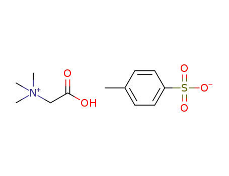 1-carboxy-N,N,N-trimethylmethanaminium p-toluenesulfonate