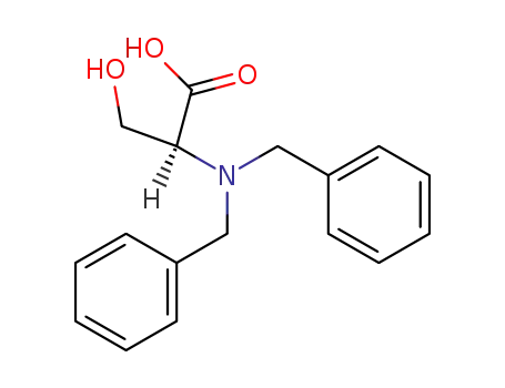 (S)-2-(dibenzylamino)-3-hydroxypropanoic acid