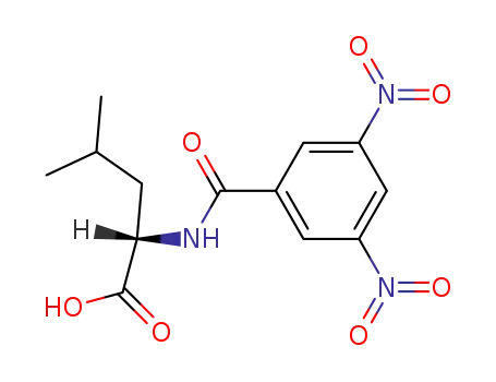 (S)-N-(3,5-dinitrobenzoyl)leucine