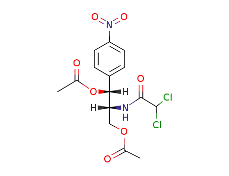 Molecular Structure of 10318-17-9 (1,3-diacetylchloramphenicol)
