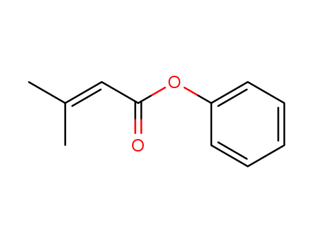 2-Butenoic acid, 3-methyl-, phenyl ester