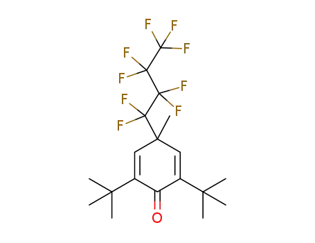2,6-ditert-butyl-4-methyl-4-(1,1,2,2,3,3,4,4,4-nonafluorobuta-1-yl)cyclohexa-2,5-dien-1-one