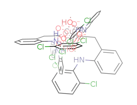 tetrakis{μ-2-[2-(2,6-dichloroanilino)phenyl]acetato-κ2O:O'}bis(methanol-κO)copper(II)