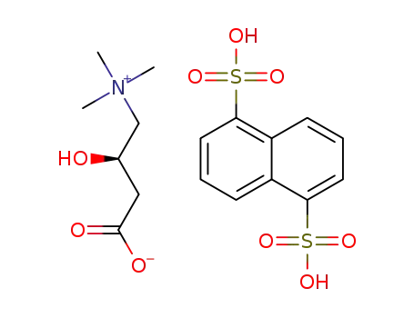 L-carnitine 1,5-naphthalenedisulfonate