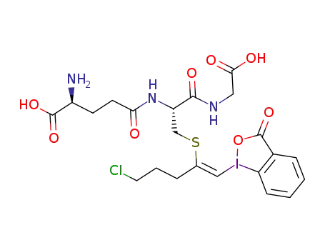 S-glutathione-(5-chloropent-1-ynyl)-1,2-vinylbenziodoxolone