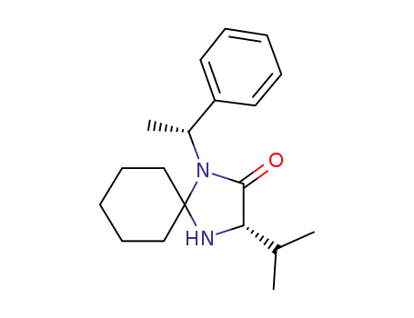 (3S)-1-[(R)-1-phenylethyl]-3-(propan-2-yl)-1,4-diazaspiro[4.5]decan-2-one