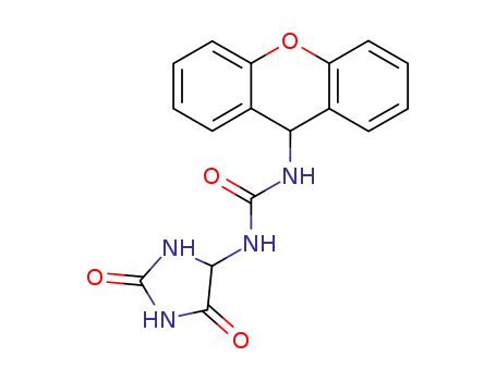 1-(2,5-dioxo-imidazolidin-4-yl)-3-xanthen-9-yl-urea