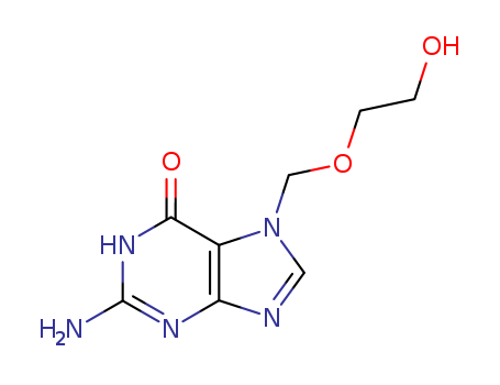 6H-Purin-6-one, 2-amino-1,7-dihydro-7-[(2-hydroxyethoxy)methyl]-