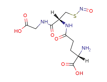 Molecular Structure of 57564-91-7 (S-NITROSOGLUTATHIONE)