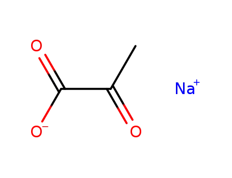 Molecular Structure of 113-24-6 (Sodium pyruvate)