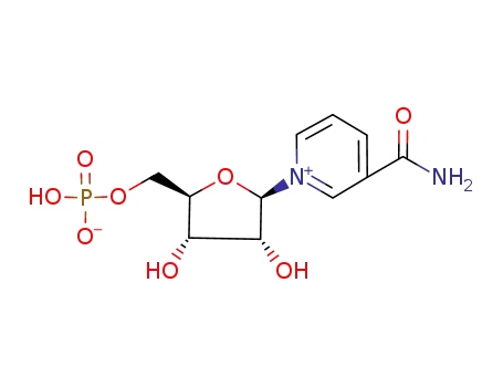 Molecular Structure of 1094-61-7 (BETA-NICOTINAMIDE MONONUCLEOTIDE)