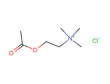 Ethanaminium,2-(acetyloxy)-N,N,N-trimethyl-, chloride (1:1)(60-31-1)