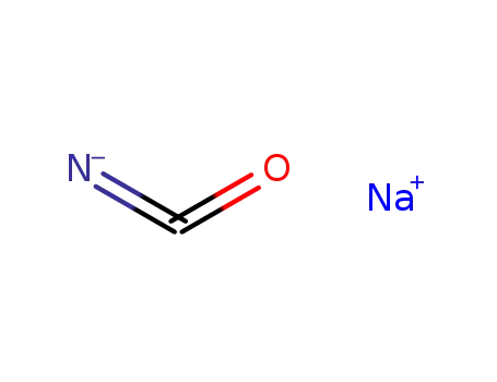 Molecular Structure of 917-61-3 (Sodium cyanate)