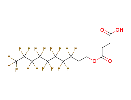 1H,1H,2H,2H-perfluoro-1-decyl succinic acid monoester
