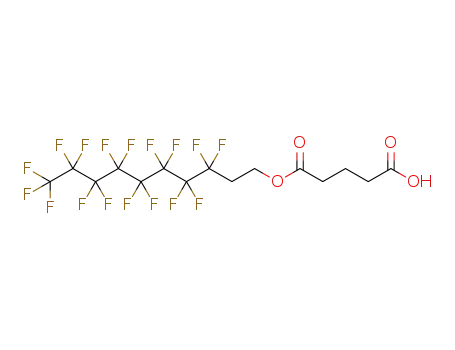 1H,1H,2H,2H-perfluoro-1-decyl glutaric acid monoester