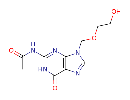 Acetamide,N-[6,9-dihydro-9-[(2-hydroxyethoxy)methyl]-6-oxo-1H-purin-2-yl]-