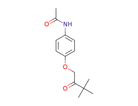 N-(4-(3,3-dimethyl-2-oxobutoxy)phenyl)acetamide