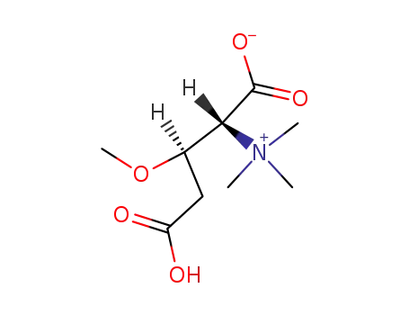 (+/-)-erythro-2-trimethylammonio-3-methoxy-glutaric acid-betaine