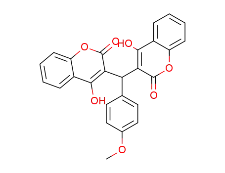 3,3-(4'-methoxybenzylidene)bis(4-hydroxycoumarin)