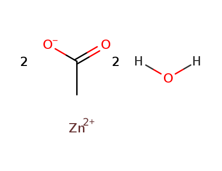 Zinc acetate dihydrate(5970-45-6)